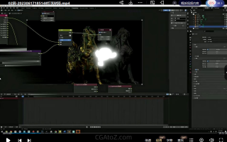 内啡肽概念设计艺术班第3期2023年-课程使用软件blender+zbrush,该课程画面有瑕疵有小部分区域是模糊的,观看体验一般