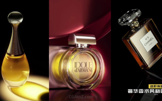 船长C4D Octane 奢华香水风格图产品渲染中文教程