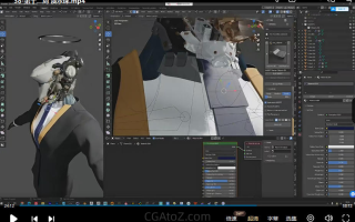 novelance高精度画面渲染第4期2023年3月结课-不是高清画质,课件不一定完整未确认过,使用软件为blender+zbrush,讲师是3d辅助大神novelance
