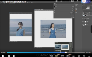 莫梦醒零基础也能学多风格人像摄影系统课2023年-缺最后一节课视频后期-剪辑经验分享-素材不全
