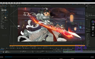 乐魔AE游戏UI动效多风格系统培训课2022年-视频不缺,但素材不全