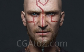 超写实角色《剑圣》全流程实战教学【老课画质不错有素材】