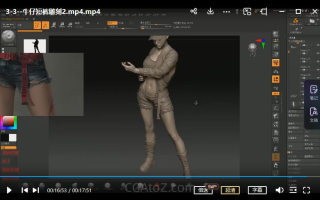 幻想风格次世代2022影视写实美型角色全流程制作教程-部分视频涉及人体已打包防止失效,请下载后解压观看,课程涉及软件zbrush、maya、3dmax等