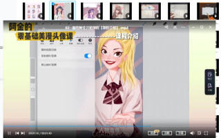 画画的阿金Procreate美漫半厚涂头像课2022年