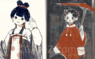 肥大不咕古风水墨人物团练课第1季2022年