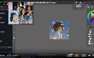 二颗颗二2022国风厚涂头像特训班第三期