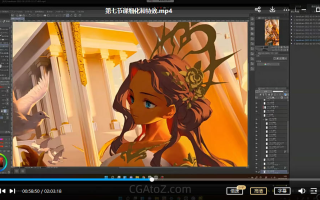 lilithbloody日系插画与3D辅助2022年