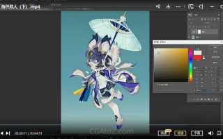 讨个吉利簟日系人外角色设计班2022年