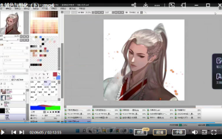 塵蒲2022定向风格半厚涂美型人物特训班第一季