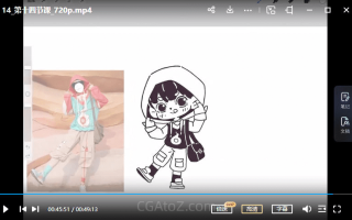 一只八子2022Q版人体动态速写