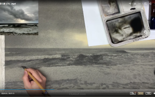 新版王巍水彩基础课+风景进阶系统课2023年