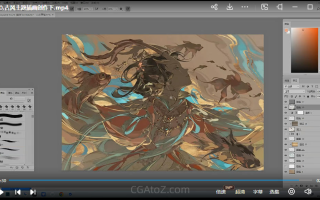 阿九2023古风古韵色彩插画特训班第一季