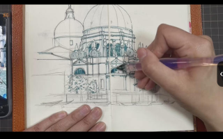 速写风景技法解锁2023年 – 44节正课都有,只有正课视频无其他视频和素材