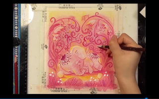 阿妹艺术佟彤炫彩童稚风儿童插画课2022年