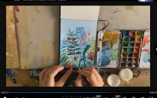 鲸字号JOJO综合材料手绘插画2023年