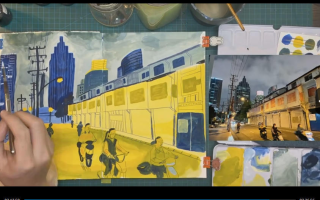 创艺盒杨博速写插画实战营第1期2022年