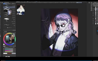 宇清氛围感厚涂人物创作班2023年