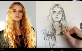 朱丹头像速写进阶课2023年