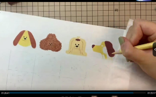 鲸字号花不爷彩铅手绘基础入门2022年