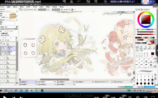 山卡峠Q版人物设计系统课2023