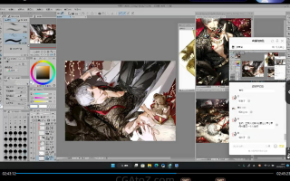 灰不醒伪厚涂氛围人物插画特训班第1季2023年2月结课