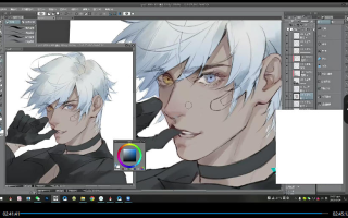 Catshark猫鲨美型男性人物插画班2023