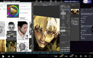 JEFF剑厚涂人物插画创作班2022年