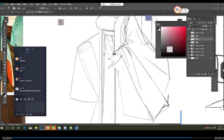 妖怪先生CG人体造型系统课2022年7月 – 只有正课,缺作业点评课,影响不大