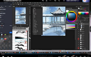 青团子古风场景第3期2022年9月结课 – 第三期是2022年的,不是青团子2023年的那期