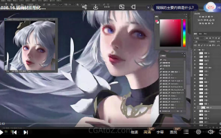 光翼梁述氛围感厚涂头像入门2023年
