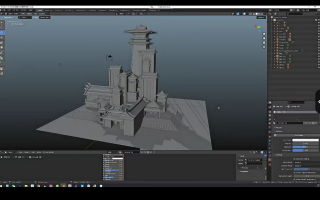 盘古的声音3d辅助概念设计2022年3月 – 没有素材 课程主学软件Blender Zbrush