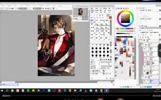 六三幺美型男性角色插画基础2023年