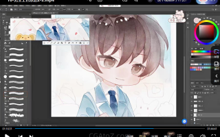 鹅七生菜Q版水彩头像团练2期2023