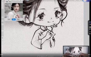 蓉儿古风水墨Q版头像团练2023