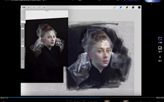 虞君子Procreate厚涂写实系统课第11期2024年1月结课