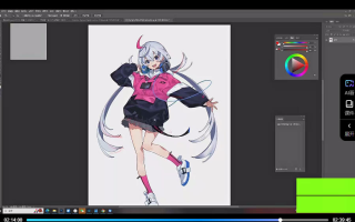 仙子狗尾巴花插画头像+立绘设计系统课第1期2023