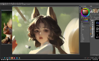 圆子lin个人课拂光绘影2024年1月结课