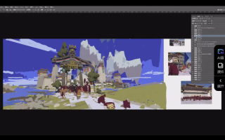 徐拯雁甲场景概念设计班2024年