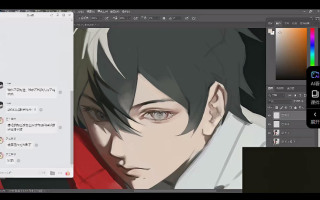 环阳半厚涂美型人物插画课2024