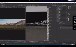 集集C4D+GAEA超酷写实地形教程第2期2022