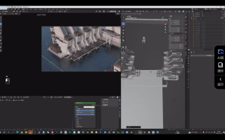 Rednull场景概念设计第5期2024年结课blender+UE5课程