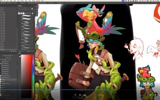 TOART刘武冬季角色作品集专训班第6期2023年(超清画质带课件)