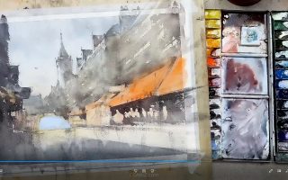 Haoye水彩2023年度课程(画质清晰无素材)