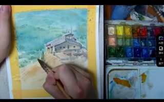 胡椒枪水彩特训课第101期【画质不错只有视频】