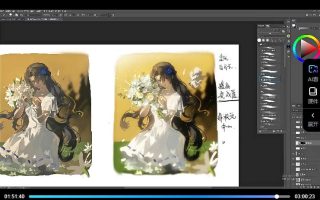 霜霸坨二次元氛围人物插画特训班2024【画质不错只有视频】