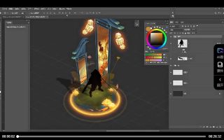 小白游戏技能设计稿【画质还可以只有视频】