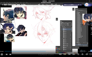 画境CG学园清透色彩可爱头像班二宫塔塔【画质还行】