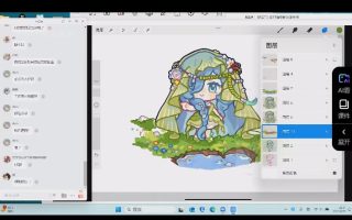 莫那凓子章鱼procreate可爱Q版团练第2期2024【画质高清只有视频】