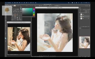 Xtop 2024氛围感厚涂色彩人像系统课【画质不错有笔刷】