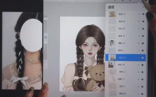 爱画画的小朱第四期头像基础+进阶团练课【画质不错只有视频】